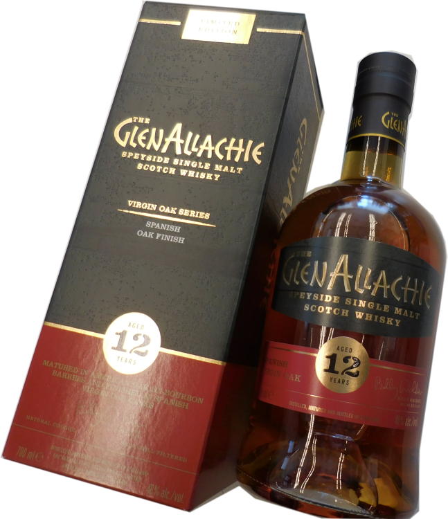 グレンアラヒー 12年 スパニッシュヴァージンオークフィニッシュ　48度　700ml　GlenAllachie