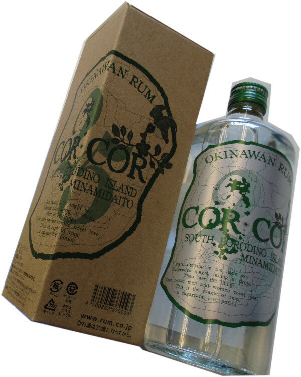 沖縄　グレイスラム　コルコル・アグリコール25度　720ml　COR COR　AGRICOLE 25