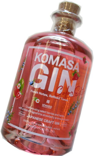 小正醸造 KOMASA GIN 苺 45度 500ml 小正醸造 KOMASA GIN 苺 45度 500ml