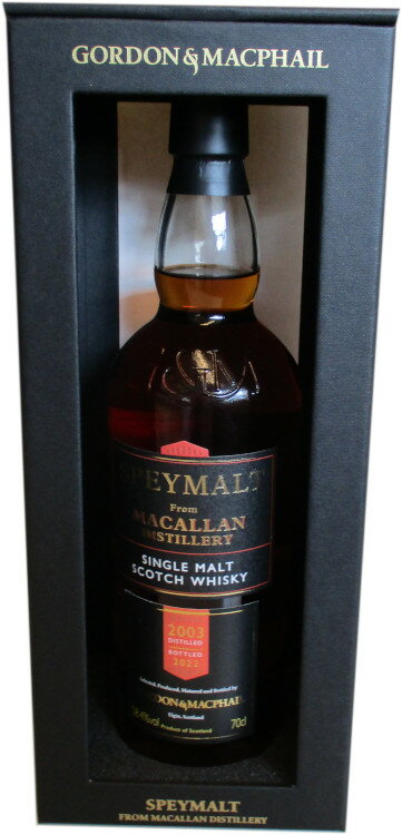 ゴードン＆マクファイル スペイモルト フロム マッカラン 2003　58.4度　700ml　Gordon & MacPhail SPEYMALT FROM MACALLAN