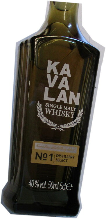 �ڥߥ˥��奢�ܥȥ�ۡ����Х�󡡥ǥ����ƥ���꡼���쥯�ȡ�NO.1��40�١�50ml���ߥ˥��奢�ӡ�Kavalan Distillery Select No1