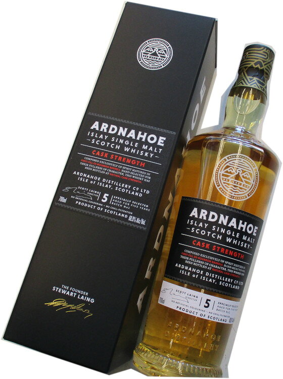 Rakuten - アードナッホー 5年 カスクストレングス　バッチ1　 60.9度　700ml　ARDNAHOE