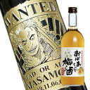 【新商品】あなたも海賊王に! 海賊風 似顔絵 名入れ 彫刻 【梅酒】國盛 おばあちゃんの梅酒 720ml
