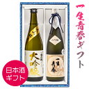 日本酒 ギフト 一生青春大吟醸 雪小町大吟醸セット 飲み比べ 720ml×2本 福島 曙酒造 地酒 福島 地酒 花見 お土産 プレゼント 誕生日 記念日 ふくしまプライド