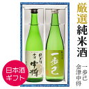 日本酒 ギフト 飲み比べ 会津中将純米酒 一歩己 720ml ×2本 福島