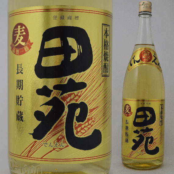 田苑 焼酎 田苑　金ラベル　25度 1800ml