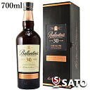 バランタイン　30年　40度　700ml　化粧箱付き　ブレンデッドスコッチウイスキー　Ballantine's　並行輸入品