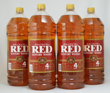 サントリーウイスキーレッド 39度 4000ml1ケース(4本入) サントリーウイスキーレッド 39度 4000ml1ケース(4本入)