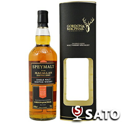 スペイモルト フロム マッカラン[1997] 43度　700ml Box入り　2015年ボトリングSPEYMALT　FROM　MACALLANDISTILLERY　1997　VINTAGE　2015 Bottled