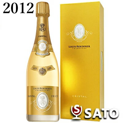 ルイ・ロデレール クリスタル・ブリュット 2012 泡白 750ml ギフトBOX入 並行輸入品【送料及びクール代金無料】ルイ ロデレール