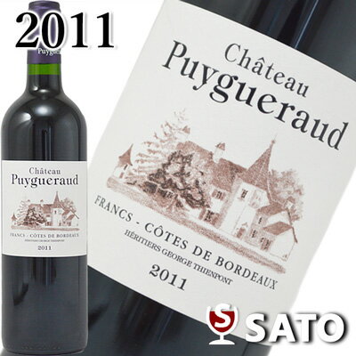 シャトー・ピュイゲロー　[2011]　赤　750ml　Chateau Puygueraud 2011【数量限定品】