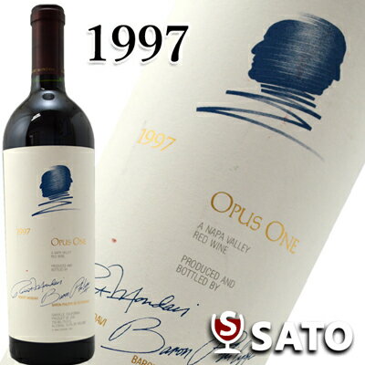 *【送料及びクール代金無料】オーパス・ワン　[1997] 赤　750ml OPUS ONE 1997【ヨゴレあり】