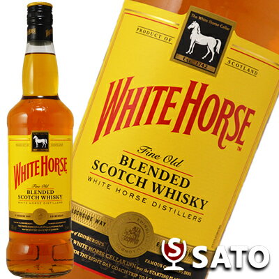 ۥ磻ȥۡե󥪡ʡ40١700mlWHITE HORSE Fine Old BLENDED SCOTCH WHISKY