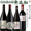 フランス産 オール酸化防止剤無添加 サン・スフル オーガニックワイン飲み比べ 赤4本セット【通常便 送料無料】【A4-011】