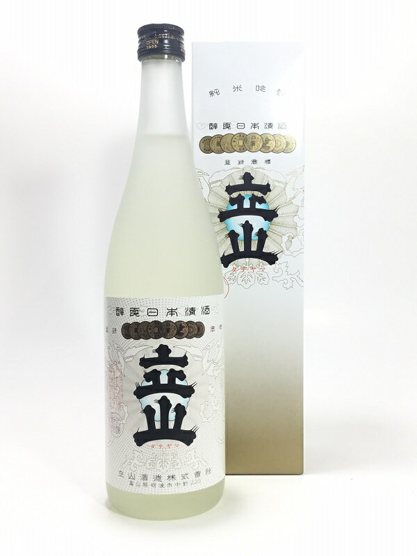 立山 純米吟醸 山田錦 720ml 化粧箱入