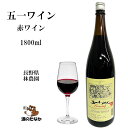 五一ワイン 赤ワイン エコノミー 1800ml red 長野県 日本ワイン 国産 お徳用 甲州種 パーティー キャンプ 宴会 祝宴 お祝い 敬老 父の日 母の日...