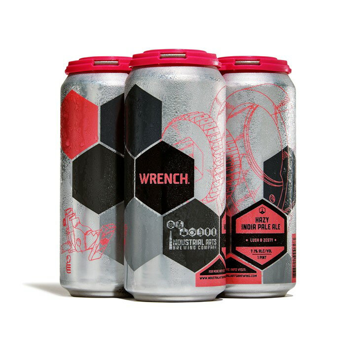 【クール便限定】 インダストリアルアーツ レンチ ヘイジーIPA 7.1% 473ml×1本 アメリカ ニューヨーク NYC 珍しい クラフトビール 地ビール お家時間 選んで 飲み比べ 酒のたなか 賞味期限:2026年4月30日