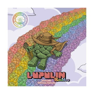 【クール限定】ウエストコーストブリューイング ルプリン レインボー QDH Hazy Triple IPA 10% 500ml 静岡県 用宗 クラフトビール ケータリング 選んで飲み比べ 酒のたなか 賞味期限:2026年1月1日