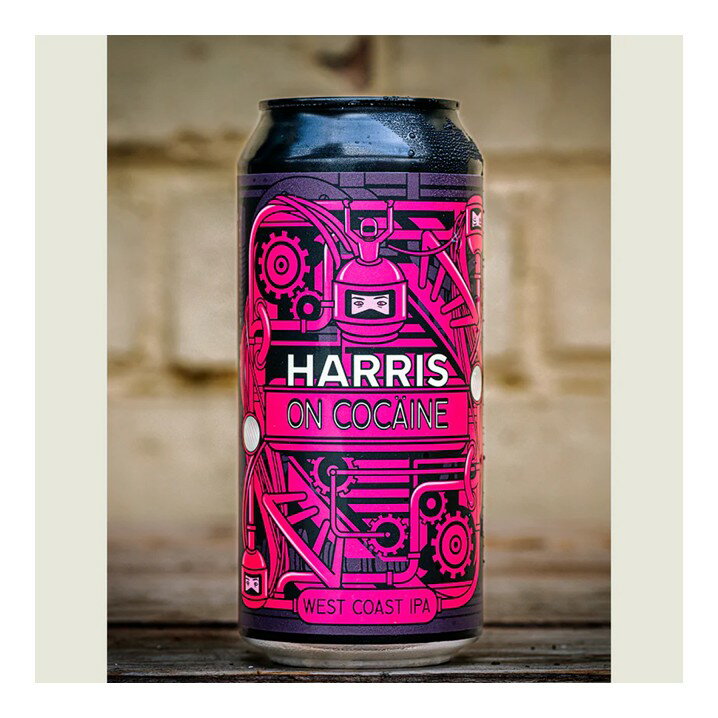 【クール便限定】マッドサイエンティスト ハリスオンコカイン ウエストコーストIPA 6.5% 440ml×1本 ハンガリー クラフトビール 地ビール おしゃれ缶 選んで飲み比べ セット 珍しい 輸入ビール 酒のたなか 賞味期限:2025年12月31日