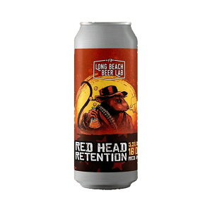 【クール便限定】ロングビーチ レッドヘッド レテンション レッドエール 5.5% 473ml アメリカ カリフォルニア州 クラフトビール おすすめビール珍しい 美味しい 選んで 飲み比べ 酒のたなか 賞味期限:2026年5月14日