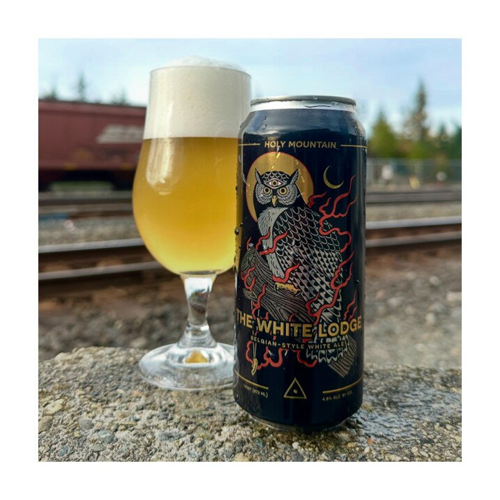 【クール便限定】ホーリーマウンテン ザホイトロッジ ベルジャンスタイルホワイト 4.8% 473ml×1本 アメリカ ワシントン 選んで飲み比べ セット 珍しい 輸入ビール 酒のたなか 賞味期限：2026年9月23日