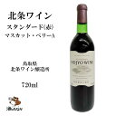 北条ワイン 赤ワイン スタンダード 赤 720ml 鳥取県 砂丘ブドウ 日本ワイン 国産 マスカット ベリー A お祝い 敬老 父の日 母の日 ハレの日 珍しい...
