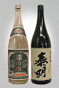 人気麦焼酎セット■特蒸泰明1800ml＆■銀の水1800ml■