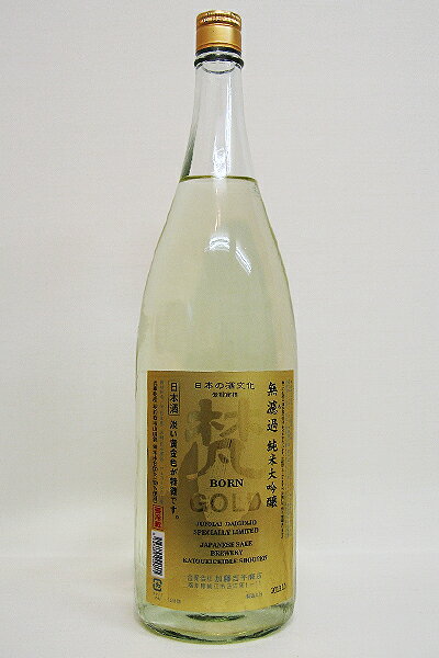 合資会社　加藤吉平商店梵・純米大吟醸「ゴールド（GOLD)」1800ml