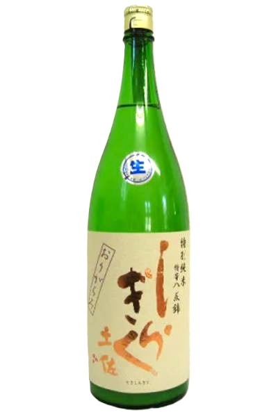 土佐しらぎく【特別純米】おりがらみ〔生原酒〕令和7年度醸造新酒写真は旧ラベルです。