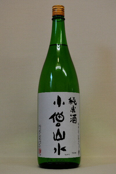 綿屋【純米酒】小僧山水 1800ml