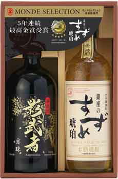 【送料無料 一部地域を除く】銀座のすずめ・影武者セット KK−09JR八鹿酒造