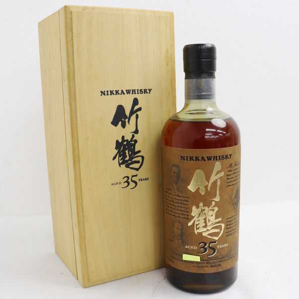 竹鶴　35年　木箱入　750ml