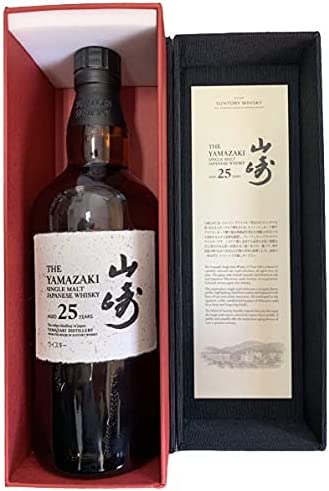 山崎　25年　700ml　新ラベル