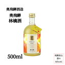 飛騨の和リキュール 奥飛騨 林檎酒 500ml 瓶 下呂 飛騨金山 奥飛騨酒造 造り酒屋のこだわりりんご酒 箱なし 家飲み パーティ 女子会
