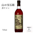 商品情報商品名山の宝石箱　赤ワイン内容量720mL原材料ぶどう/酸化防止剤（亜硫酸塩）保存方法常温ぶどうの原産地・品種長野県・コンコードアルコール分10％ワインの甘辛度やや甘口飲み頃温度16〜18℃販売元オオクラ株式会社岐阜県高山市匠ヶ丘町1-98製造者長野県安曇野市（株）あずみアップル日本ワイン 山の宝石箱 赤ワイン 720ml やや甘口 お土産 贈り物 プレゼント 家飲み 箱なし フルーティーな赤ワインです！ 酸味、渋みの少ないフルーティーな赤ワインです。少し冷やしてお召し上がりください。ワインの甘辛度：やや甘口飲み頃温度：16〜18℃ 8