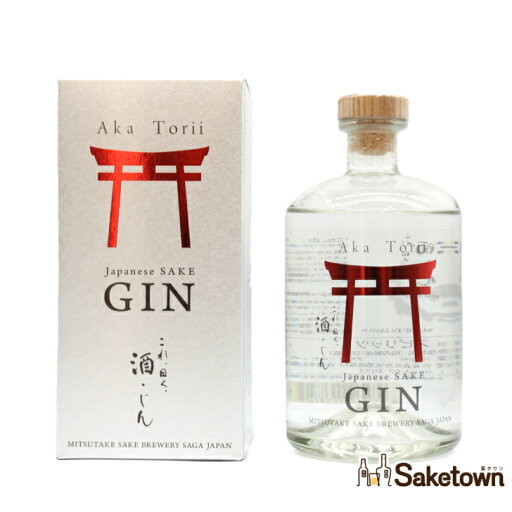 光武酒造場 赤鳥居 酒・じん ジン Japanese SAKE GIN 45% 700ml 瓶 1本 箱付き 光武酒造場 赤鳥居 酒・じん ジン Japanese SAKE GIN 45% 700ml 瓶 1本 箱付き