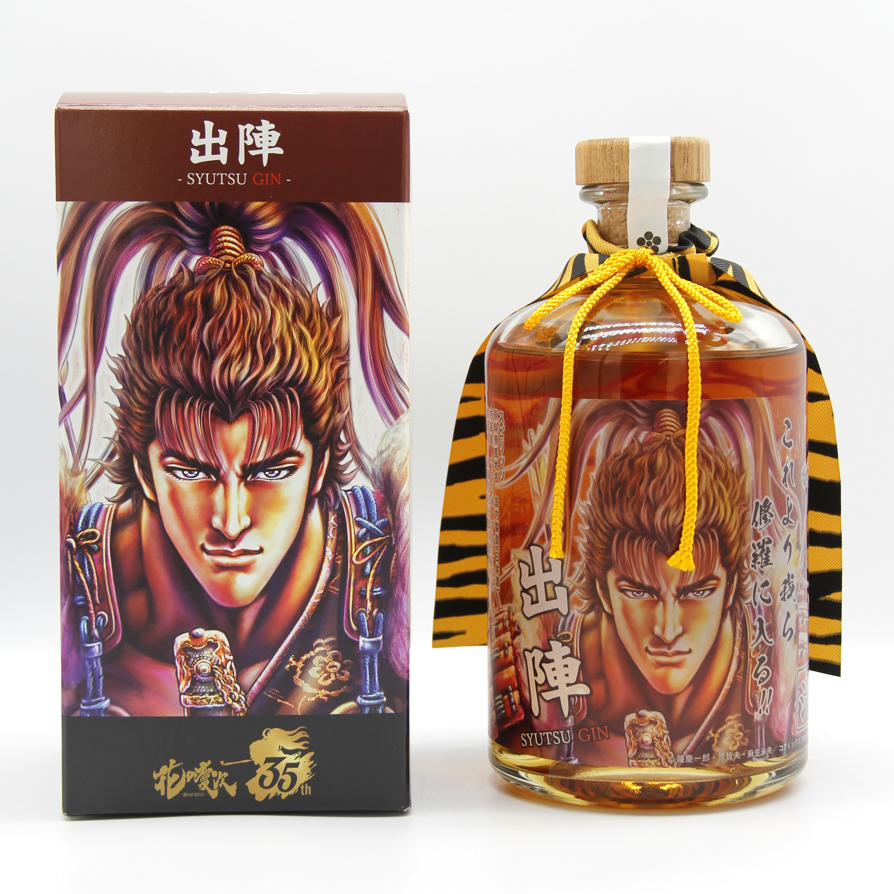 光武酒造場 赤鳥居 SAKE GIN -花の慶次 EDITION- 45% 700ml スピリッツ ジン クラフトジン コラボ 瓶 1本 大ふへん者ミニマント 箱付き