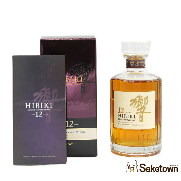 サントリー ウイスキー 響 12年 43% 500ml 瓶 1本 箱付き ※難有