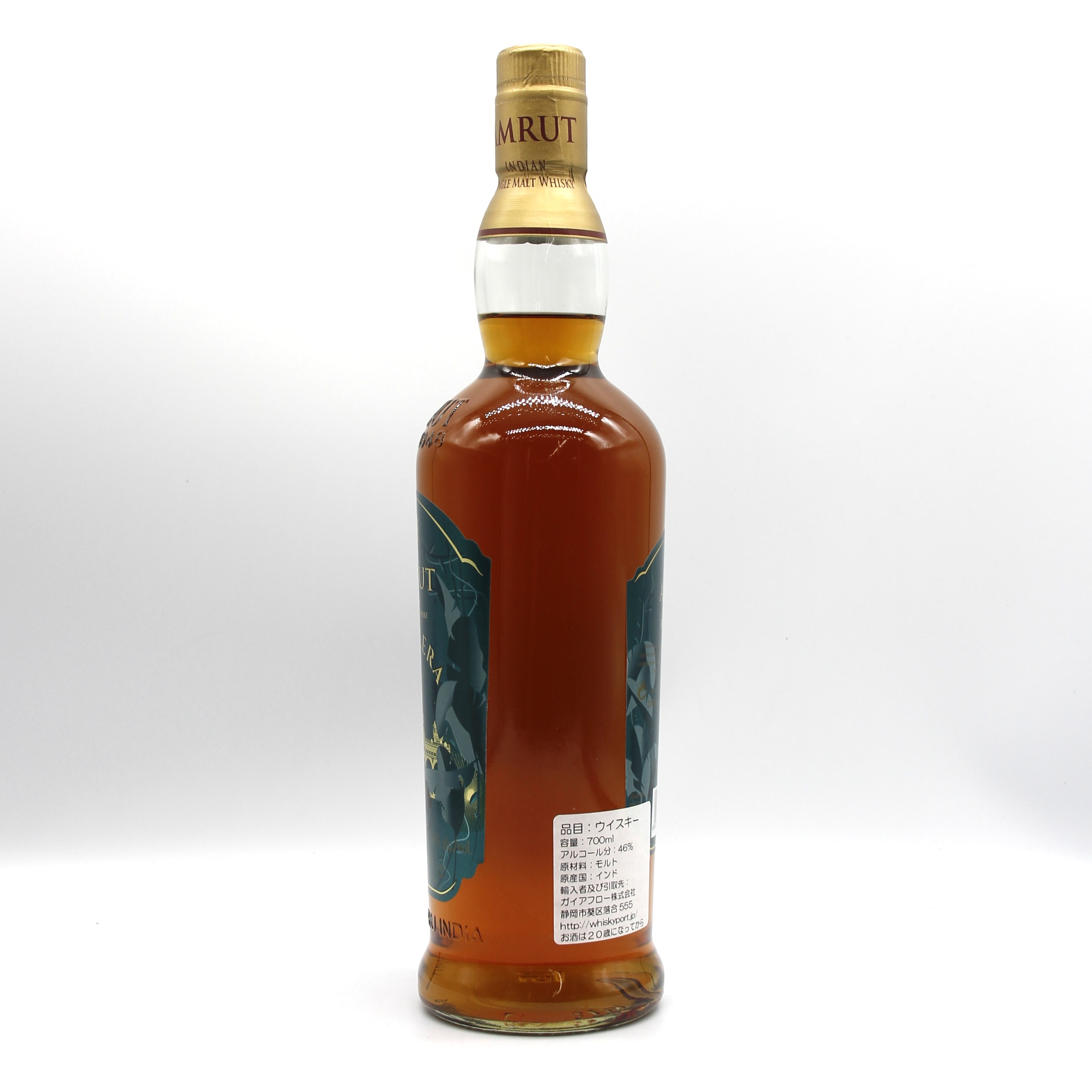 AMRUT INDIAN SINGLE MALT WHISKY BAGHEERA SHERRRY CASK FINISH アムルット インディアン シングルモルト ウイスキー バギーラ シェリーカスク フィニッシュ 46％ 700ml 瓶 1本 箱無し