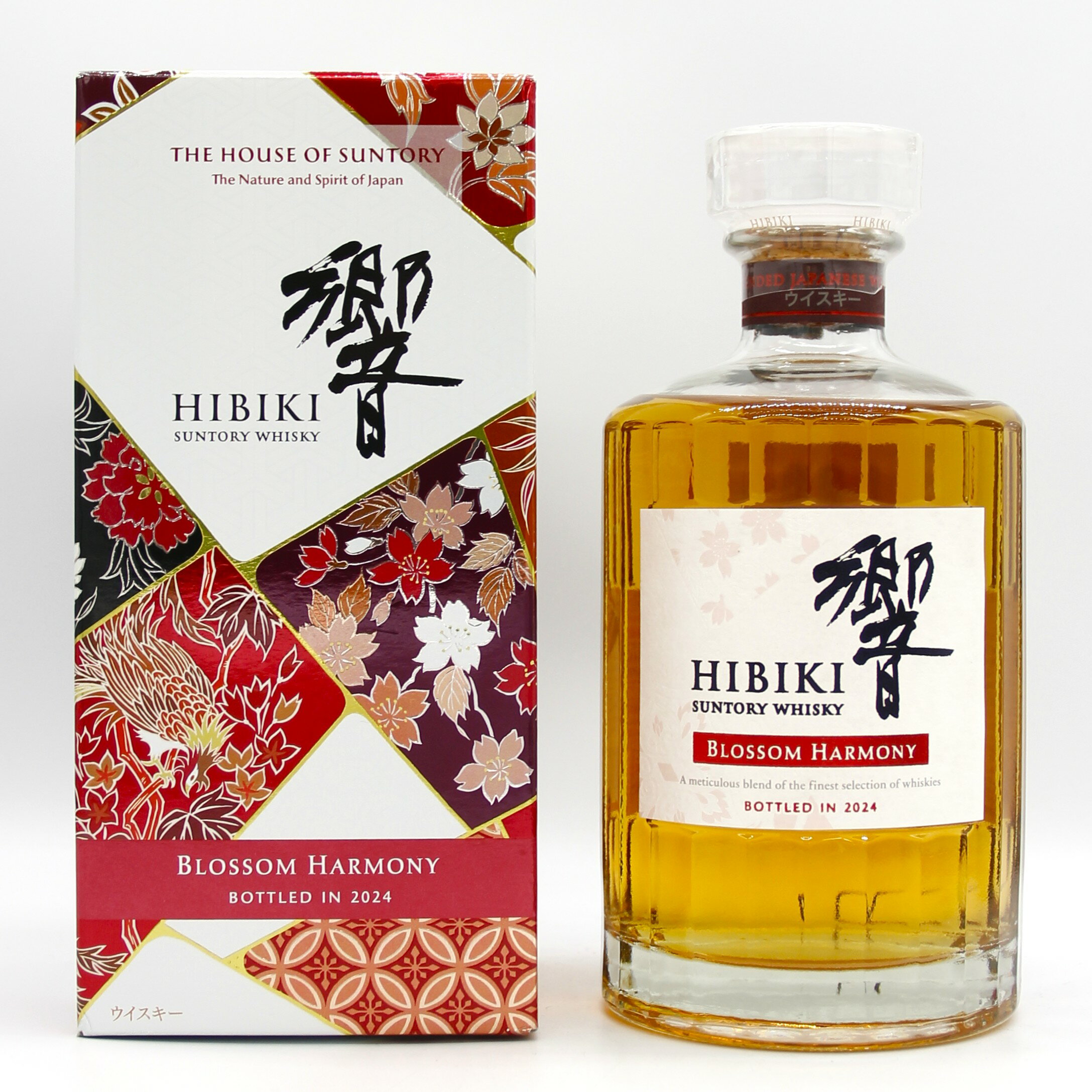 サントリー 響 ブロッサムハーモニー BLOSSOM HARMONY2024 ウイスキー 43% 700ml 瓶 1本 箱付き
