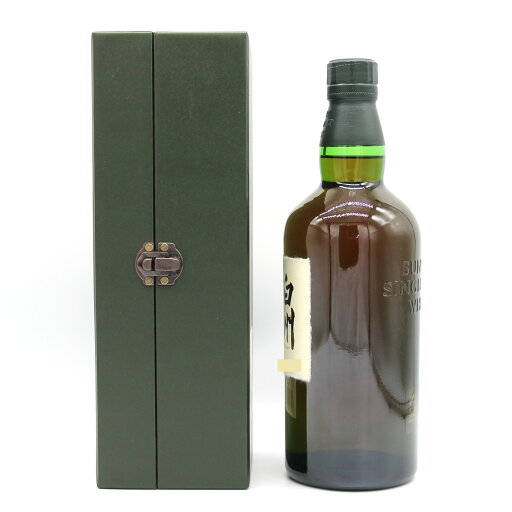 サントリー 白州 25年シングルモルト ウイスキー 旧ラベル 43% 700ml 瓶 1本 箱付き