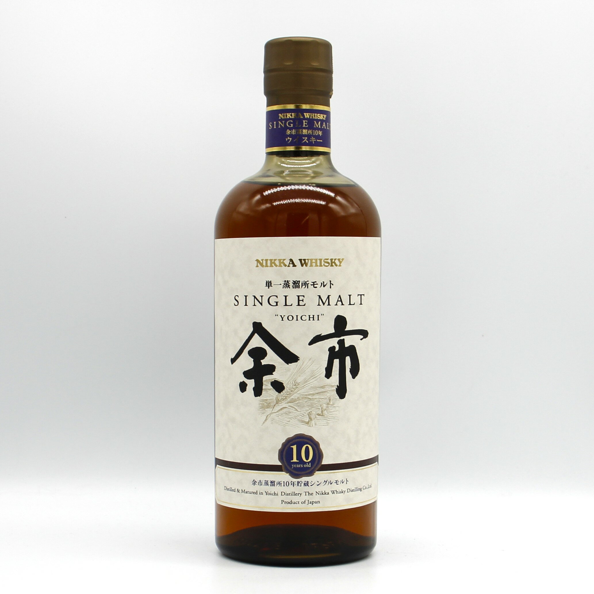 ニッカ ウイスキー シングルモルト 余市10年 旧ボトル 45% 700ml 瓶 1本 箱無し