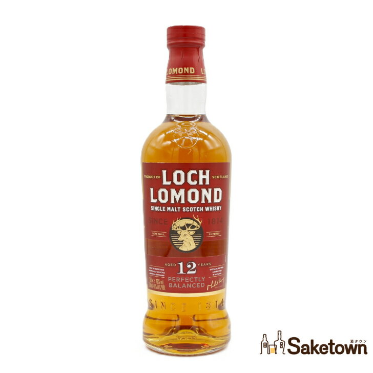 LOCH LOMOND ロッホローモンド12年 シングルモルト スコッチ ウイスキー 46% 700ml 瓶 1本 箱無し