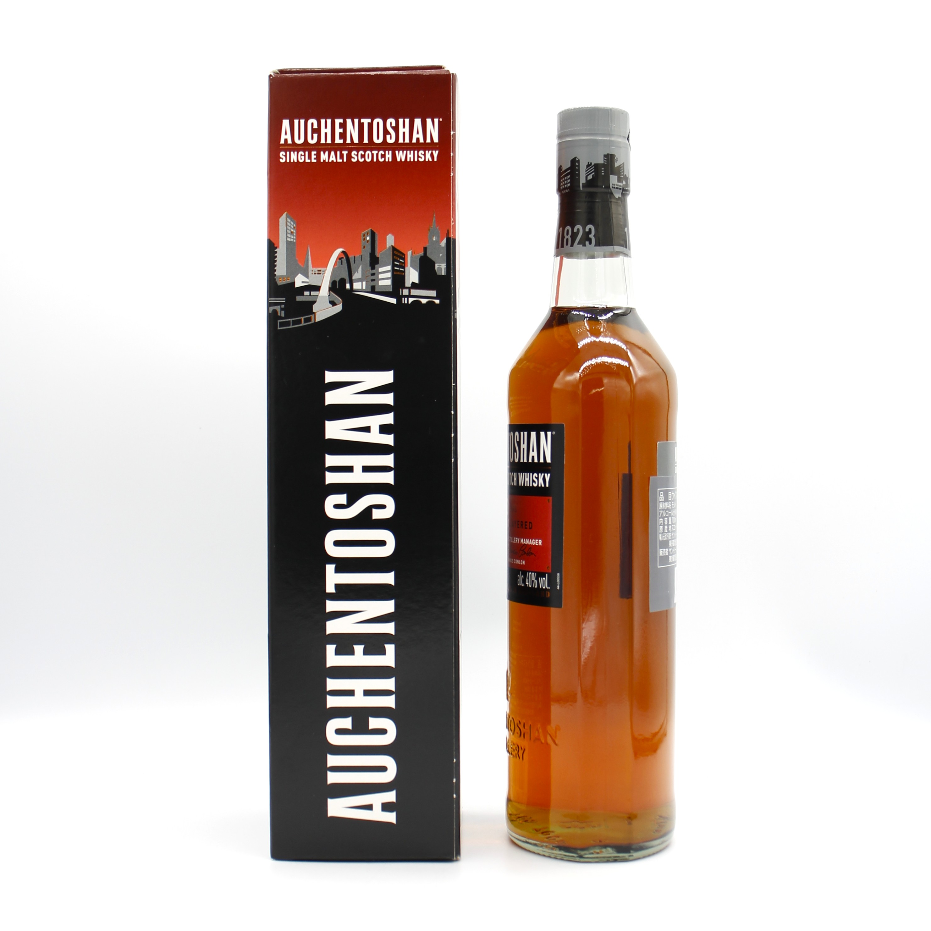 AUCHENTOSHAN オーヘントッシャン12年 シングルモルト スコッチ ウイスキー 40% 700ml 瓶 1本 箱付き