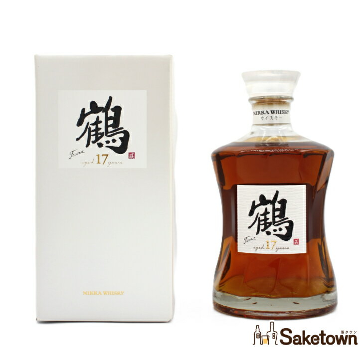 ニッカ ウイスキー 鶴 17年 43% 700ml 瓶 1本 箱付き