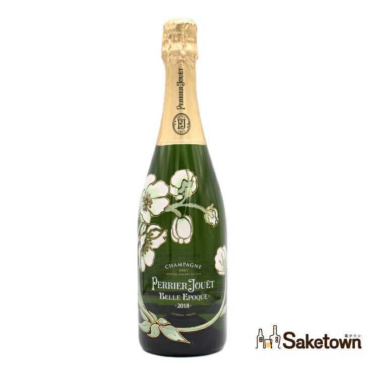 ペリエ ジュエ ベル エポック 2018 シャンパン 辛口 12.5% 750ml 瓶 1本 箱無し (Perrier Jouët Belle Epoque 2018)
