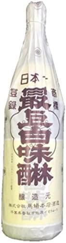 【送料無料】馬場本店　最上白味醂 1800ml