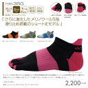 【送料無料】R×L SOCKS TRR-35G(アールエルソックス) 滑り止め付 ショート丈 5本指ソックス トレイル・ウルトラソックス 武田レッグウェアー【メール便】RxL トレラン トレイルランニング ウルトラマラソン 5本指靴下 東京マラソン rlソックス 富士山