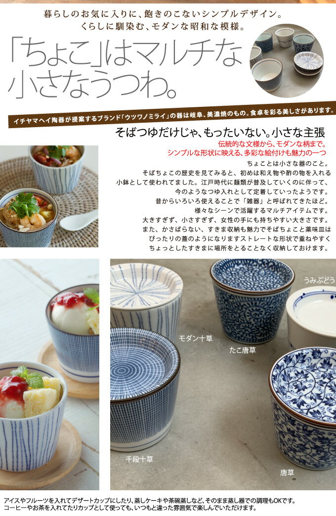 そばちょこ 薬味皿セット[美濃焼 ウツワノミラ...の紹介画像2