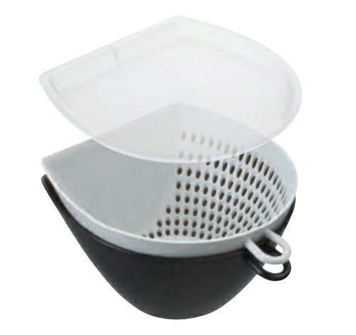 曙産業 フタ付き チリトリ ザルボウル M(3)